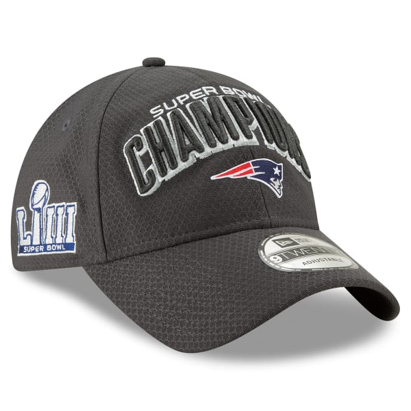 NEW ENGLAND PATRIOTS Super Bowl LIII Champions 9TWENTY Parade Adjustable Hat