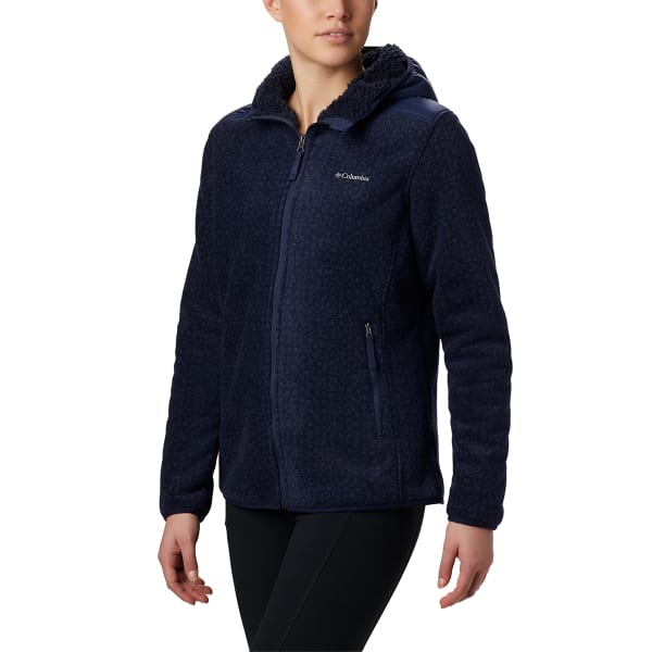 COLUMBIA Women's Full-Zip Winter Pass Print Fleece Jacket