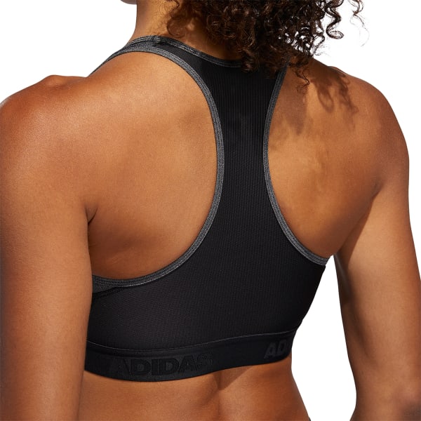 ADIDAS Women's Alphaskin Badge of Sport Logo Sports Bra