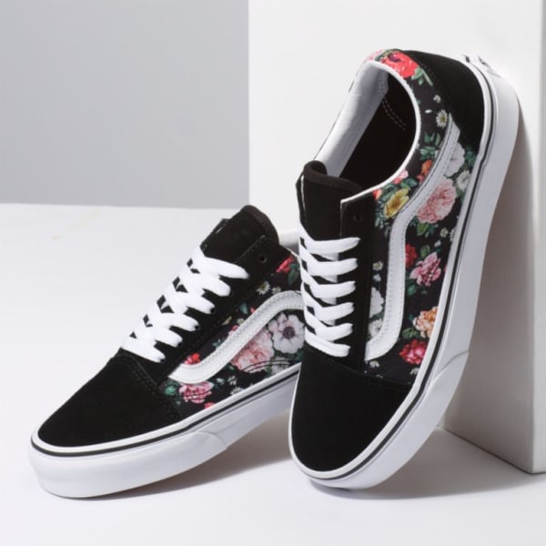 VANS Old Skool Garden Floral Skate Shoe - Bob’s Stores