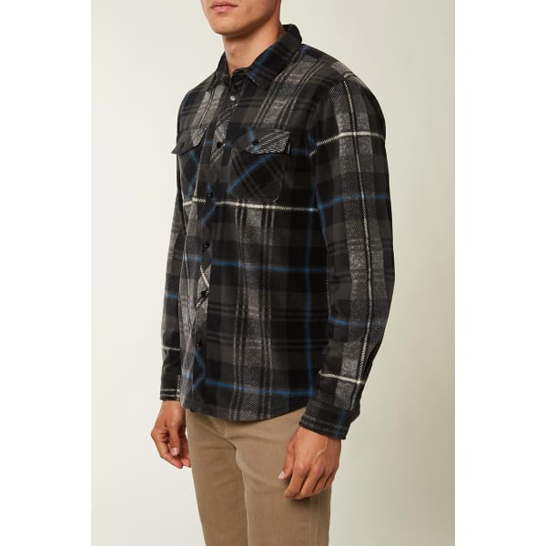 O'NEILL Men's Glacier Plaid Long-Sleeve Shirt