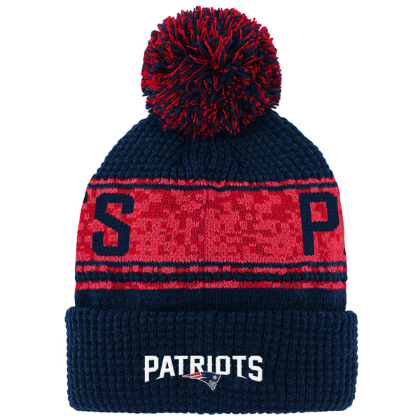 The Pats Beanie with Yarn Pom Pom, Patriots Beanie