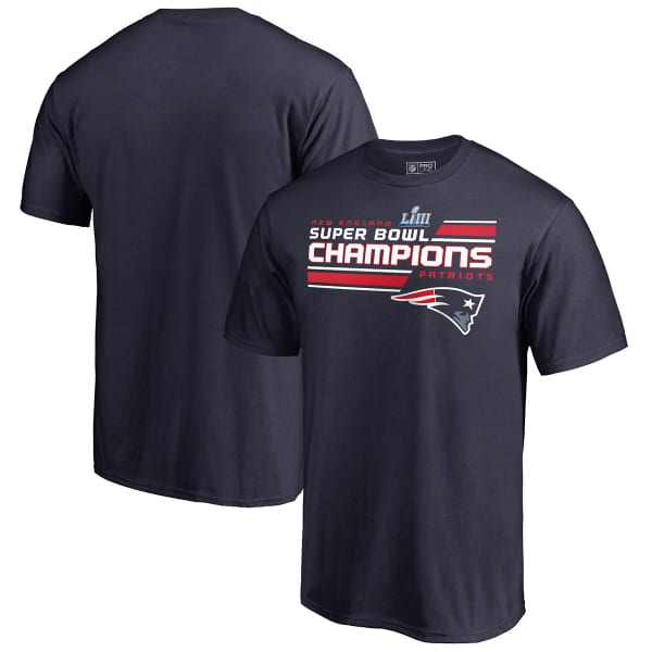 NEW ENGLAND PATRIOTS Men's Super Bowl LIII Champions Short-Sleeve Tee