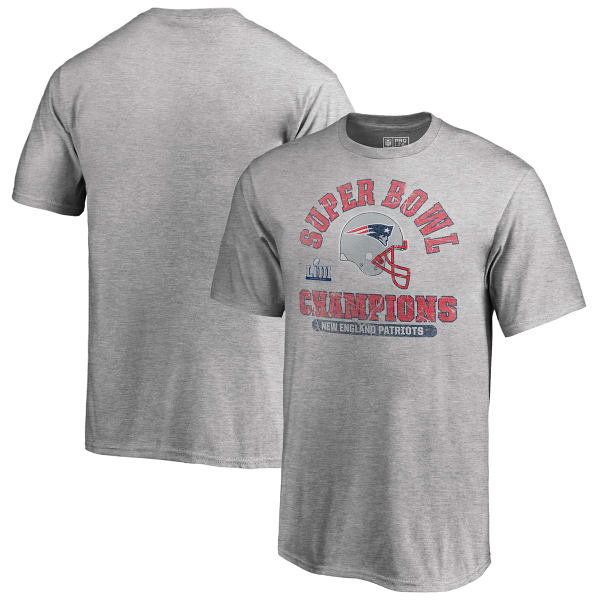 NEW ENGLAND PATRIOTS Kids' Super Bowl LIII Champions Short-Sleeve Double Coverage Tee