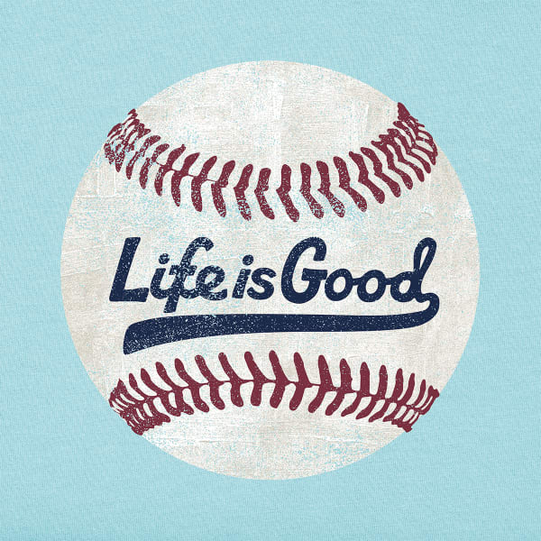 LIFE IS GOOD Men's Short-Sleeve Ballyard Baseball Tee