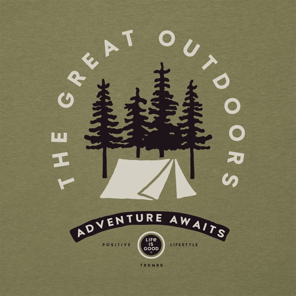 LIFE IS GOOD Men's Adventure Awaits Tee