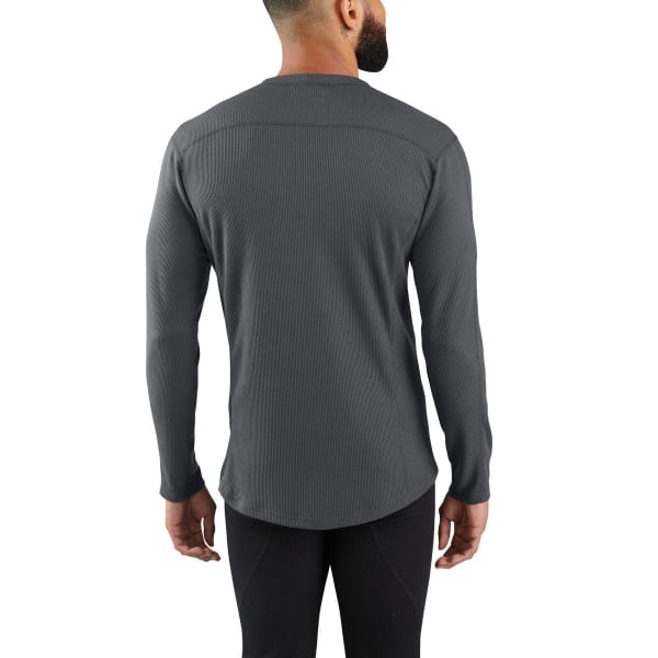 Carhartt Base Layer Force Midweight Waffle Base Layer Crewneck Top in  Purple