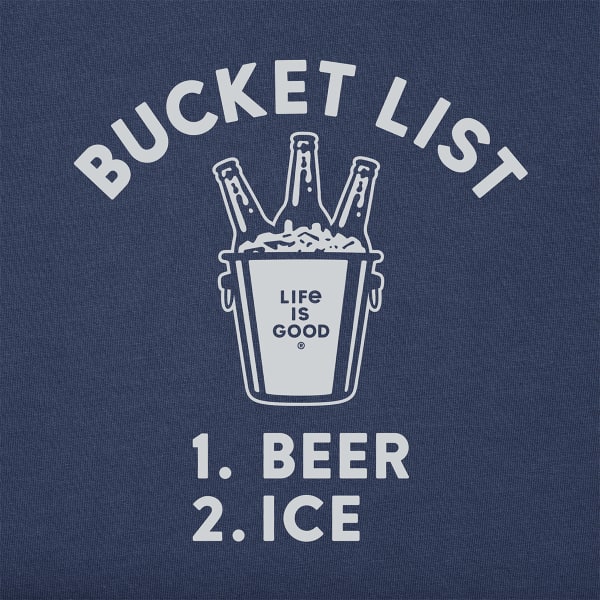 LIFE IS GOOD Men's Short-Sleeve Bucket List Tee