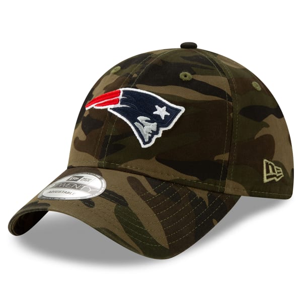 NEW ENGLAND PATRIOTS Men's Core Classic Camo Adjustable Hat - Bobâs Stores