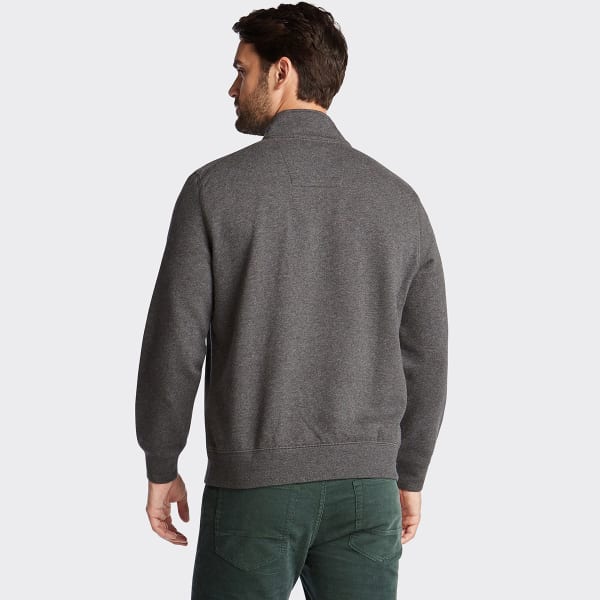 NAUTICA Men's Classic-Fit Quarter-Zip Fleece Sweatshirt