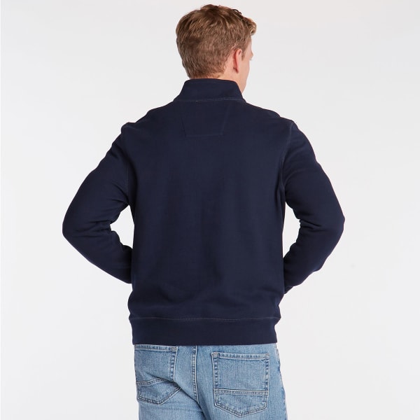 NAUTICA Men's Classic-Fit Quarter-Zip Fleece Sweatshirt