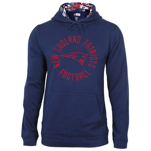 NEW ENGLAND PATRIOTS Men's Pullover Hoody with Camo Hood Liner