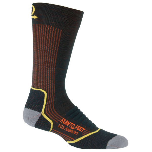 FARM TO FEET Men's Damascus Midweight Crew Socks