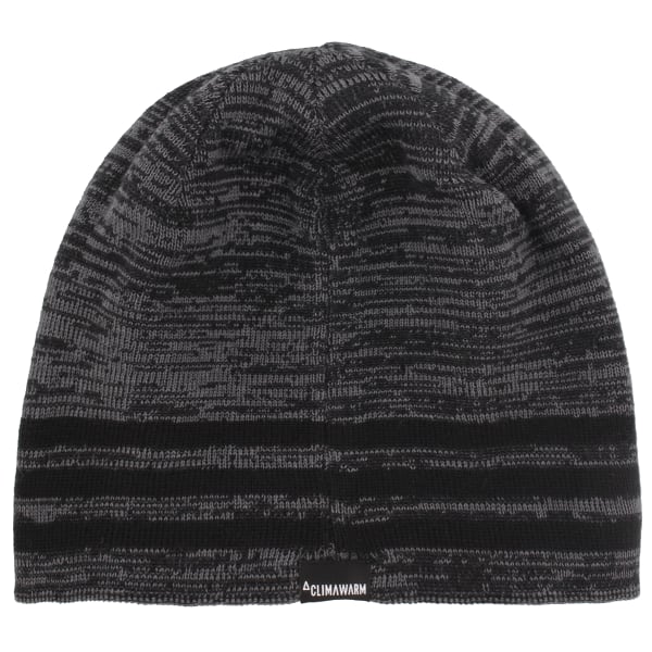 ADIDAS UNISEX ECLIPSE REVERSIBLE BEANIE CAP HAT BLACK/ GRAY ONE SIZE