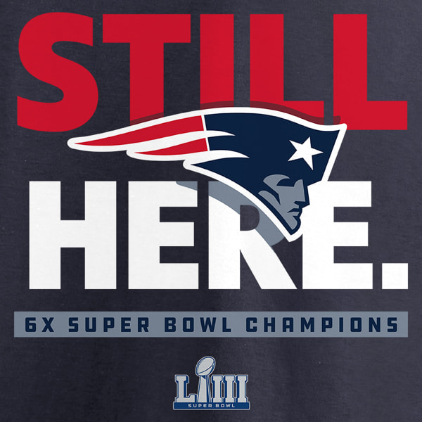 NEW ENGLAND PATRIOTS Men's Super Bowl LIII 6X Champions Long