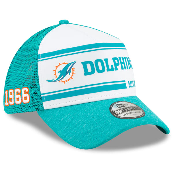 MIAMI DOLPHINS Men's 39Thirty 2019 Home Sideline 1960's Cap