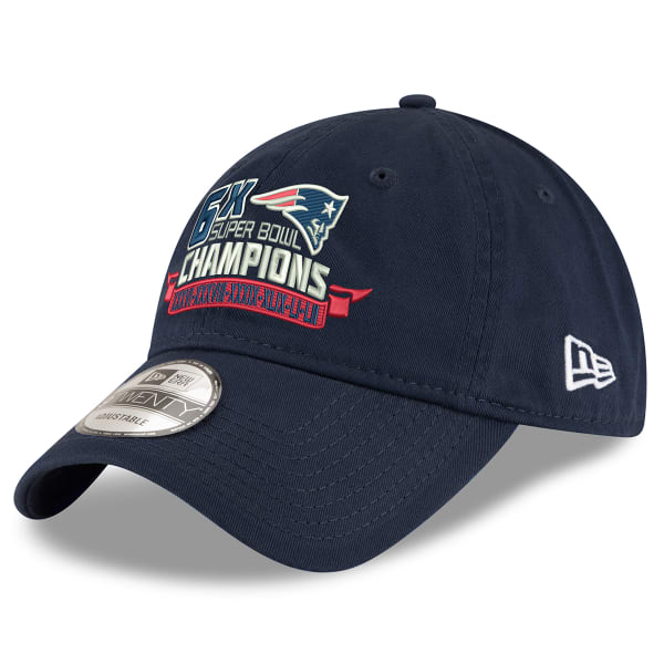 NEW ENGLAND PATRIOTS Super Bowl LIII 6X Champions 9TWENTY Adjustable ...