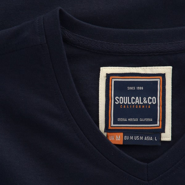 SOULCAL Men's Signature V-Neck Tee