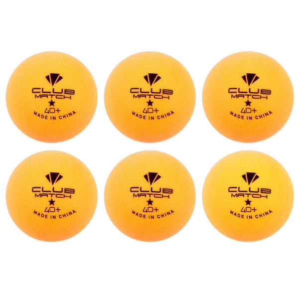 CARLTON Club Table Tennis Balls, 6-Pack