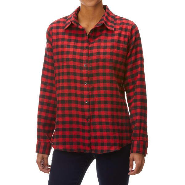 BCC ELEMENTS Women's Plaid Flannel Shirt