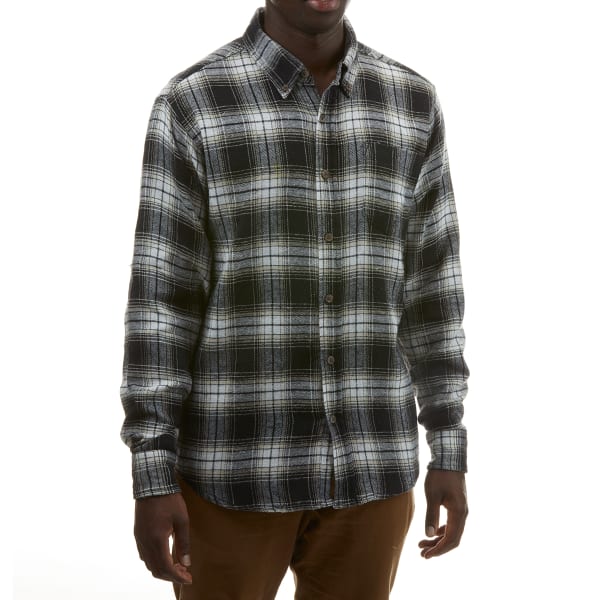 RUGGED TRAILS Men's Plaid Flannel Shirt