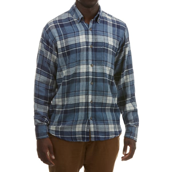 RUGGED TRAILS Men's Plaid Flannel Shirt