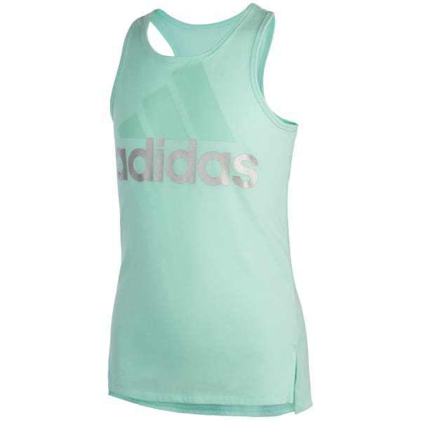 ADIDAS Girls' Shaped Hem Tank Top