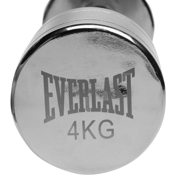 EVERLAST 4 Kilo/ 8.8 lbs.Chrome Dumbbell