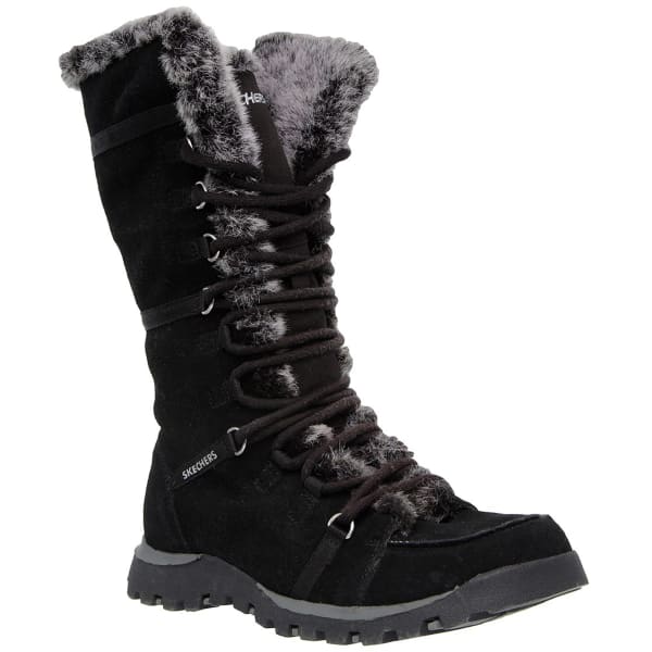 Download SKECHERS Women's Grand Jams Unlimited Lace Up Boots - Bob ...