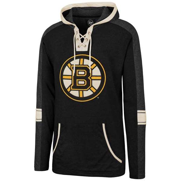 BOSTON BRUINS Men's Lace Up Hoodie