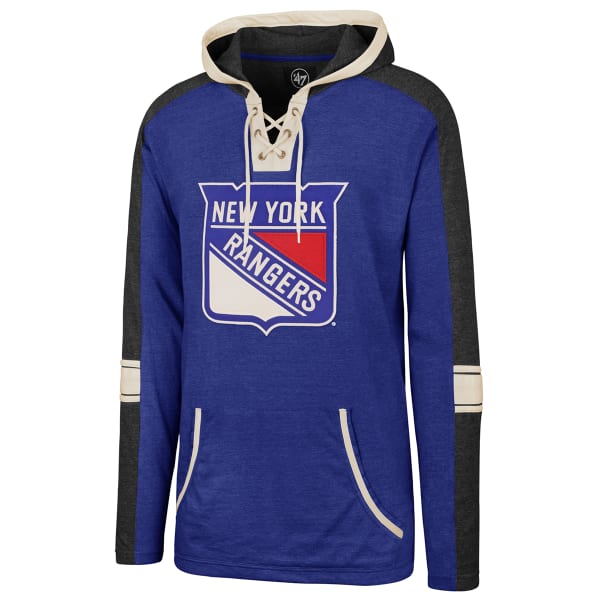 NEW YORK RANGERS Men's Lace Up Hoodie