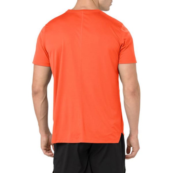 ASICS Men's Short-Sleeve Silver Performance Tee