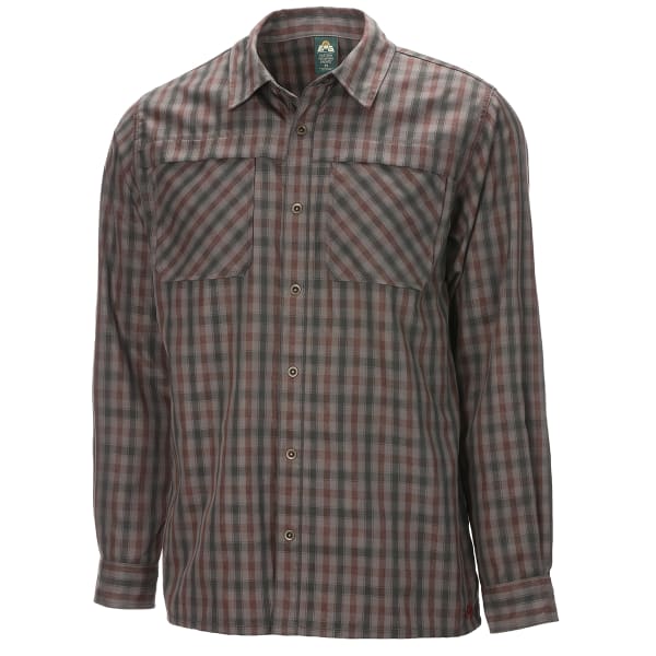 EMS Men's Quinnipiac Tech Flannel Long Sleeve Shirt