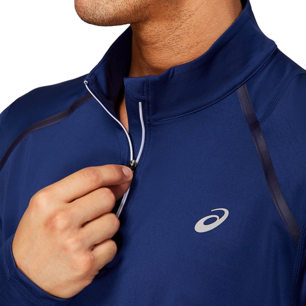 ASICS Men's Thermopolis Long-Sleeve Quarter Zip Pullover