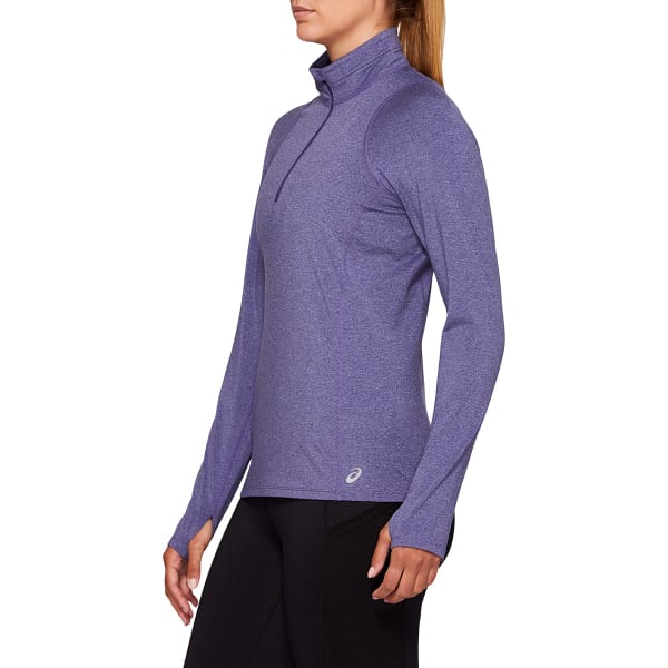 ASICS Women's Thermopolis Long-Sleeve Quarter Zip Pullover