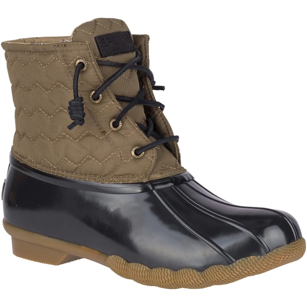 SPERRY Women's Saltwater Quilted Chevron Duck Boots