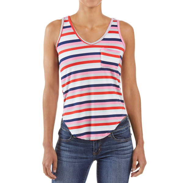 POOF Juniors' Strappy Neck Tank Top