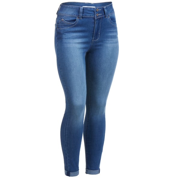 YMI Juniors' Wanna Betta Butt High-Rise Denim Ankle Jeans - Bob’s Stores