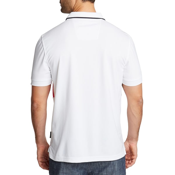 NAUTICA Men's Colorblock Chest Stripe Polo