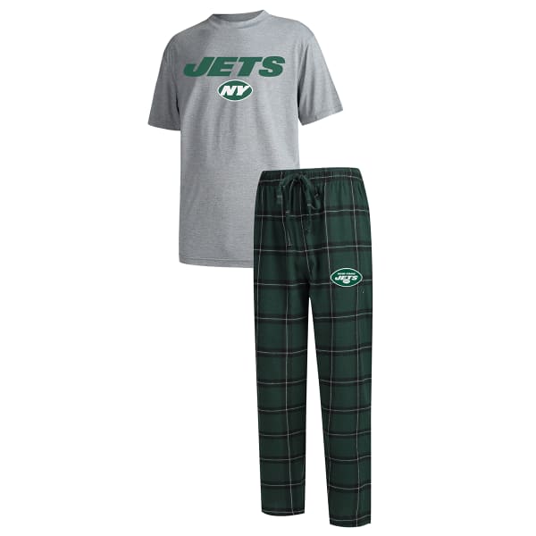 NEW YORK JETS Men's Troupe Shirt and Pants Sleep Set