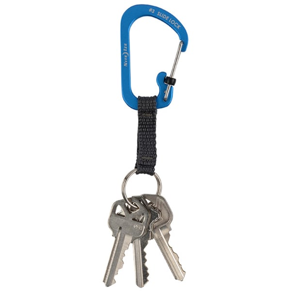 NITE IZE  Aluminum SlideLock Key Ring