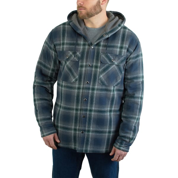 WOLVERINE Men's Byron Hooded Shirt Jacket