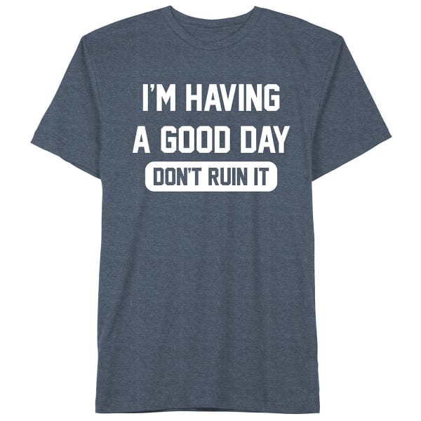 WELL WORN Guys' I'm Having A Good Day Short-Sleeve Graphic Tee