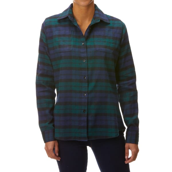 BCC ELEMENTS Women's Plaid Flannel Shirt