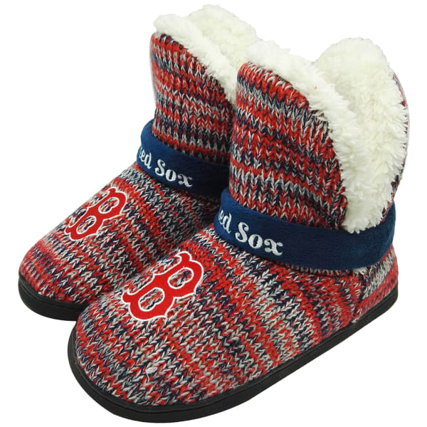 BOSTON RED SOX Women's Wordmark Peak Knit Boots