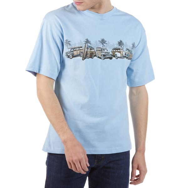 NEWPORT BLUE Men's Vintage Vehicle Graphic Tee