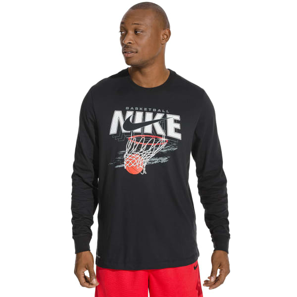 NIKE Men's DRI-Fit Swish Long-Sleeve Tee