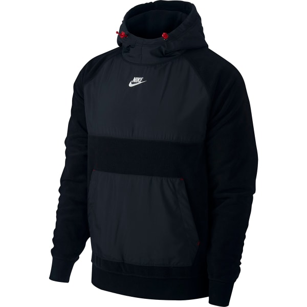 NIKE Men's Winter Sportswear Logo Fleece Hoodie