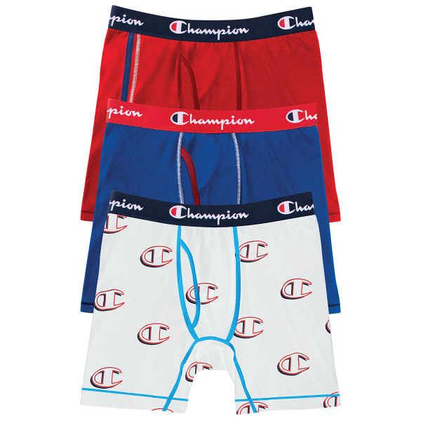 CHAMPION Men's Everyday Comfort Boxer Briefs, 3-Pack - Bob’s Stores