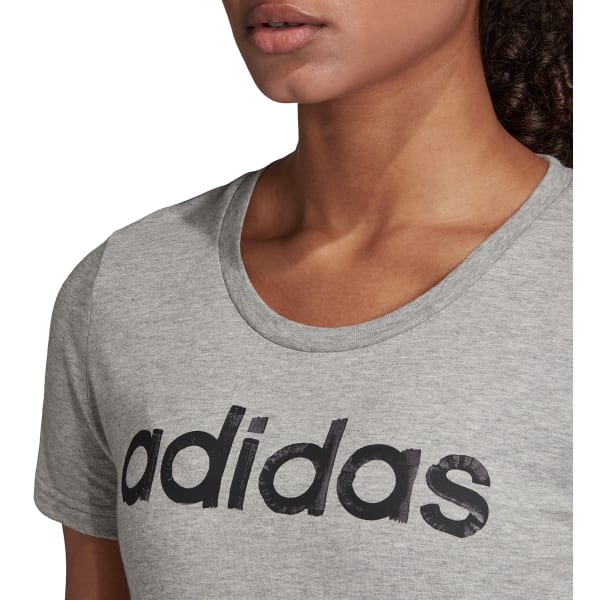 ADIDAS Women's Short-Sleeve Badge of Sport Linear Tee